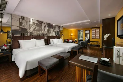 带露台家庭套房 — Hanoi Lion Boutique Hotel & Spa